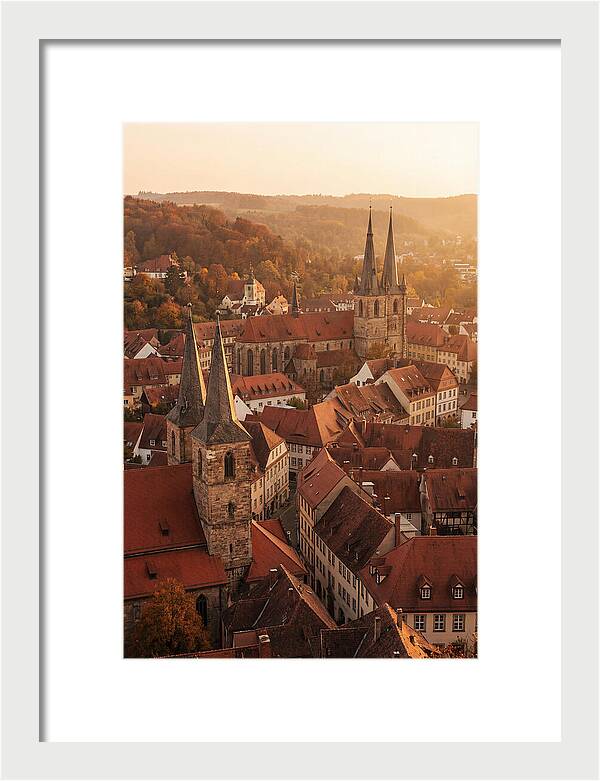 Hilltop View Of Charming Rooftops