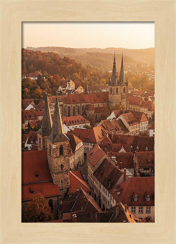 Hilltop View Of Charming Rooftops