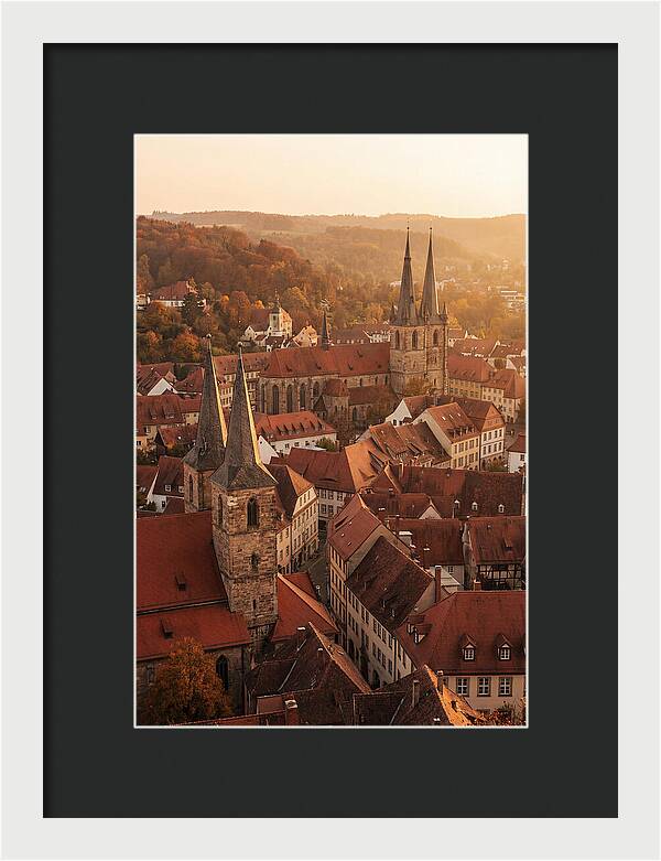 Hilltop View Of Charming Rooftops