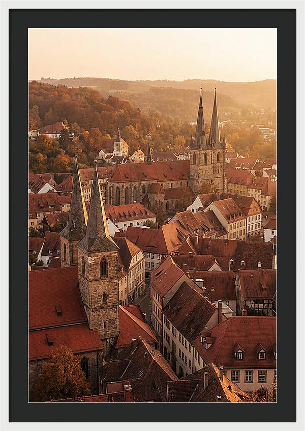 Hilltop View Of Charming Rooftops