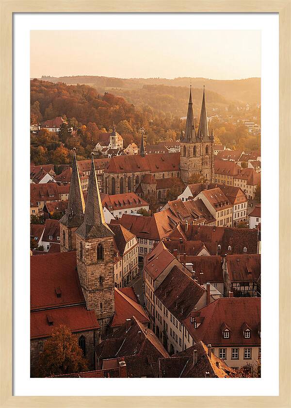 Hilltop View Of Charming Rooftops