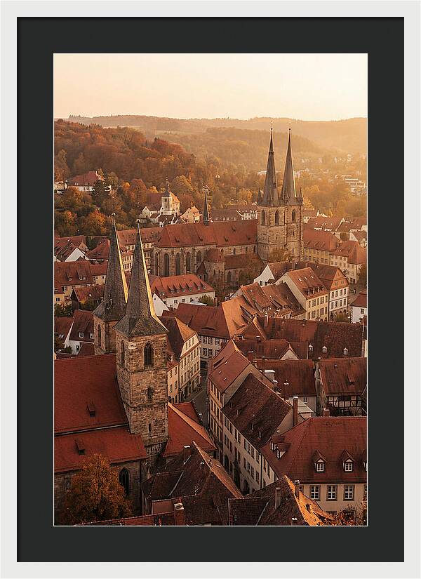 Hilltop View Of Charming Rooftops