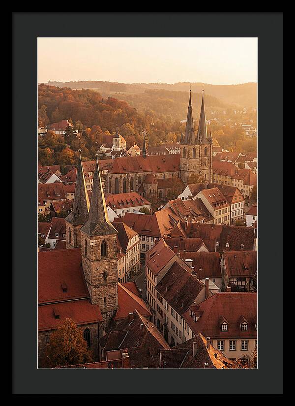 Hilltop View Of Charming Rooftops