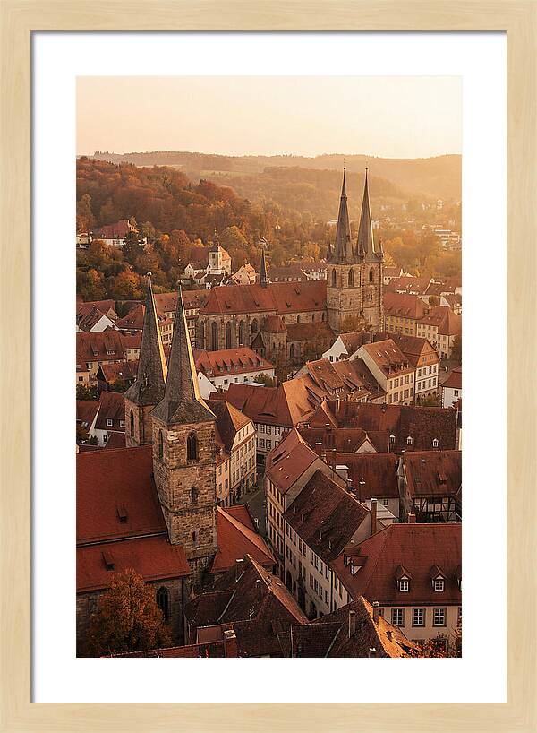 Hilltop View Of Charming Rooftops