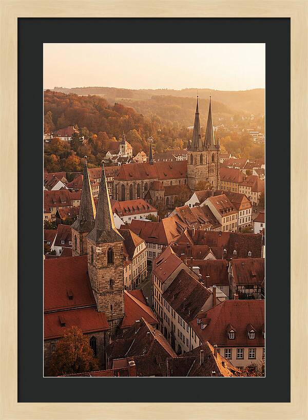 Hilltop View Of Charming Rooftops