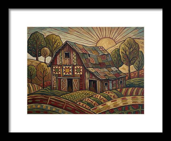 Historic Barn At Sunrise