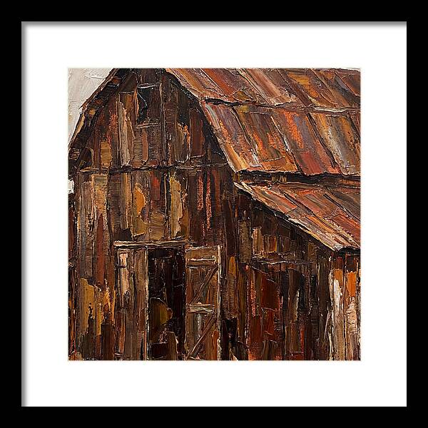 Historic Barn In Rustic Hues