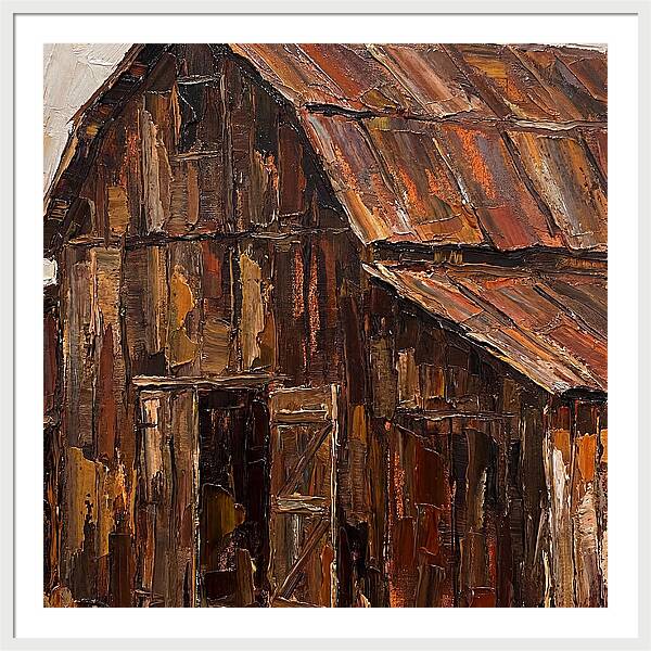Historic Barn In Rustic Hues