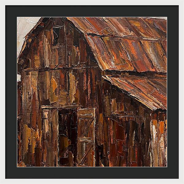Historic Barn In Rustic Hues