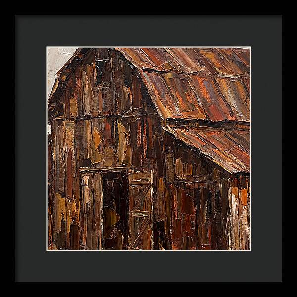 Historic Barn In Rustic Hues