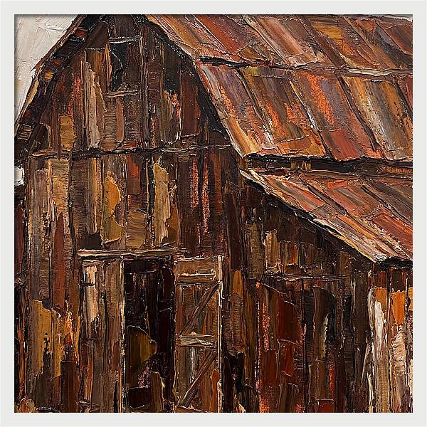 Historic Barn In Rustic Hues