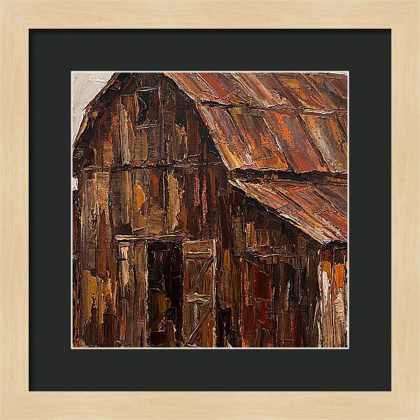 Historic Barn In Rustic Hues