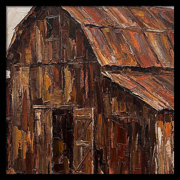 Historic Barn In Rustic Hues