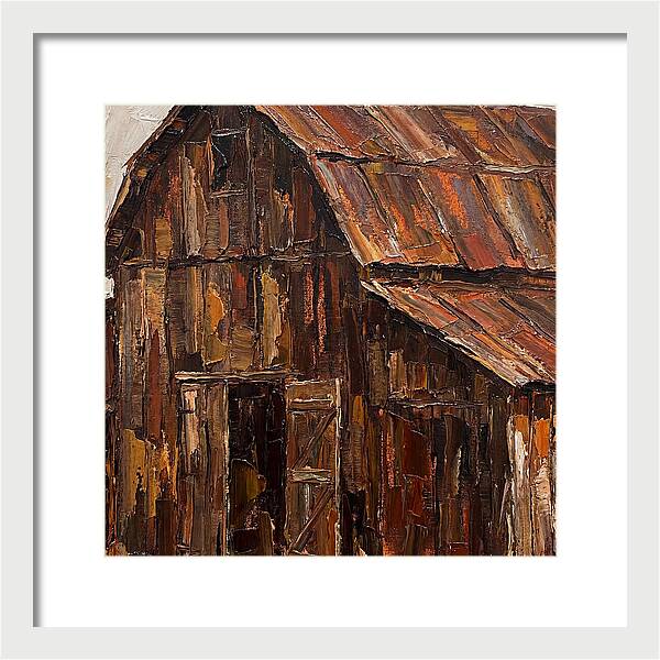 Historic Barn In Rustic Hues