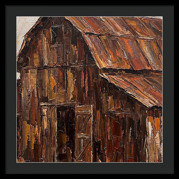 Historic Barn In Rustic Hues
