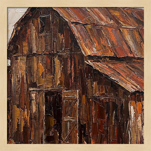 Historic Barn In Rustic Hues