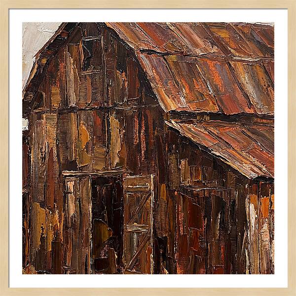 Historic Barn In Rustic Hues