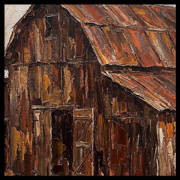 Historic Barn In Rustic Hues
