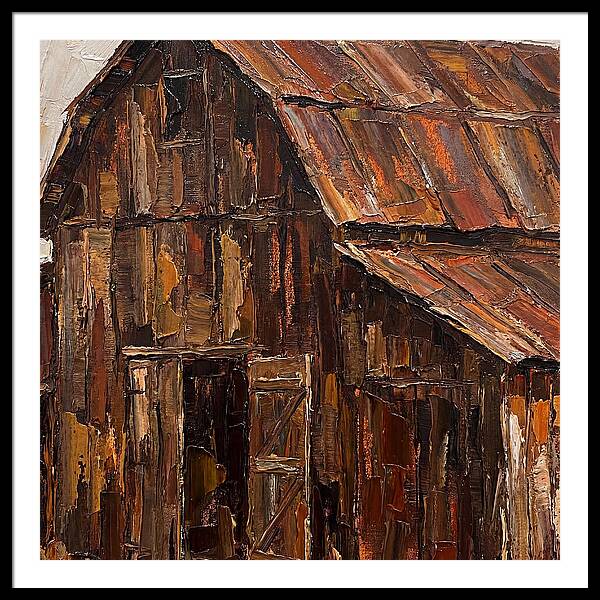 Historic Barn In Rustic Hues