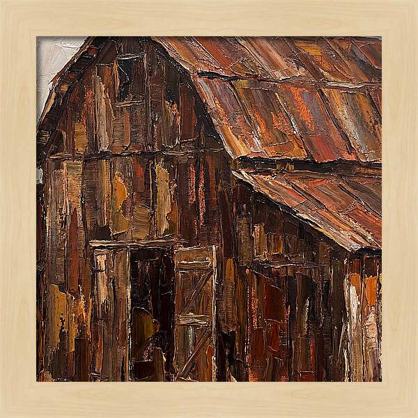 Historic Barn In Rustic Hues