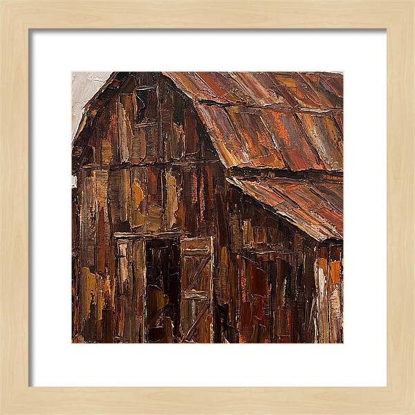 Historic Barn In Rustic Hues