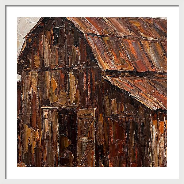 Historic Barn In Rustic Hues