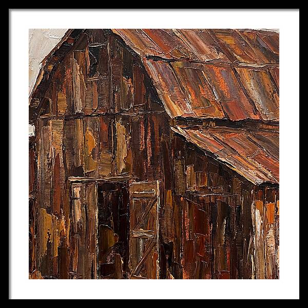 Historic Barn In Rustic Hues