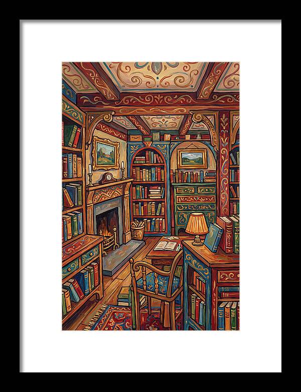 Historic Bookshop Interior