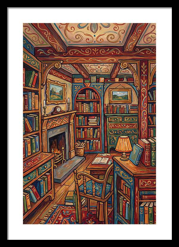 Historic Bookshop Interior