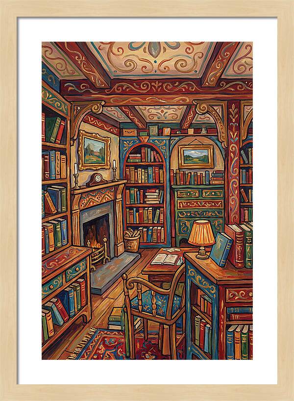 Historic Bookshop Interior