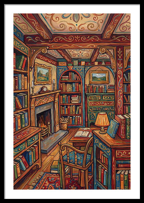 Historic Bookshop Interior