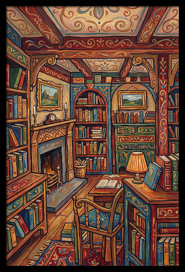 Historic Bookshop Interior