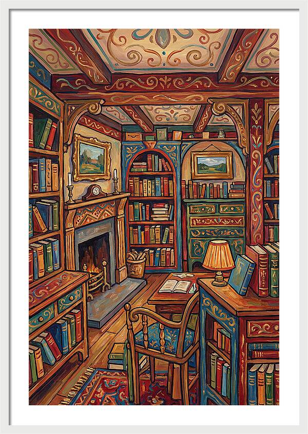 Historic Bookshop Interior
