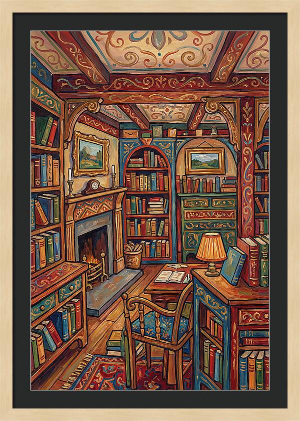 Historic Bookshop Interior