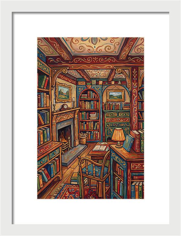 Historic Bookshop Interior