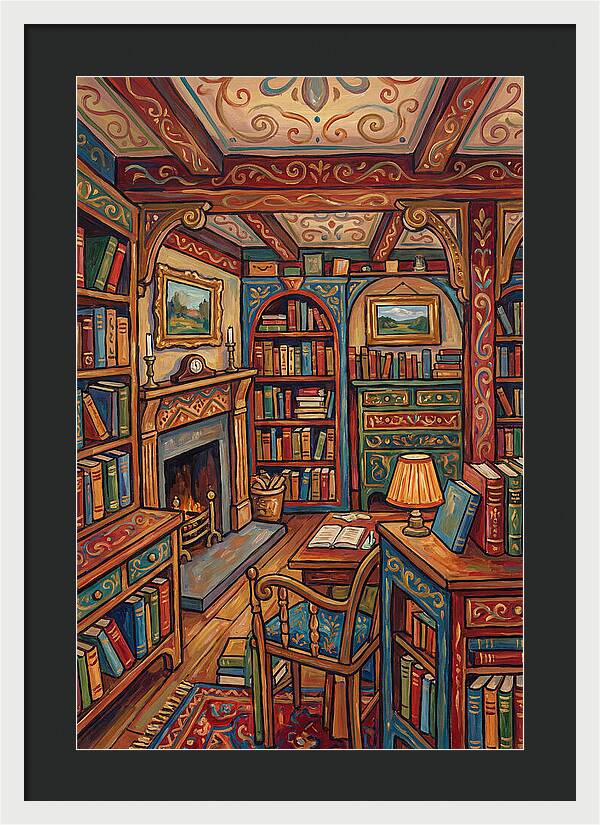 Historic Bookshop Interior