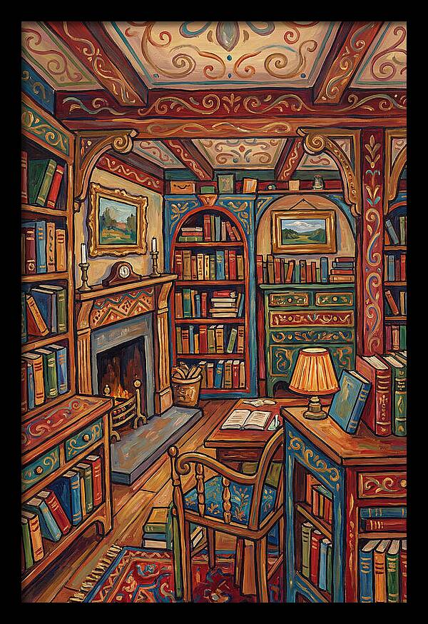 Historic Bookshop Interior