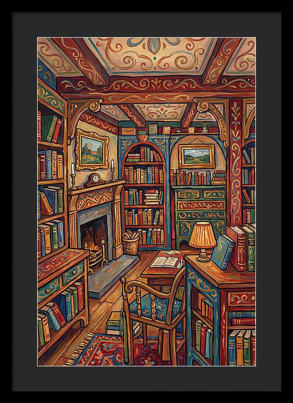 Historic Bookshop Interior