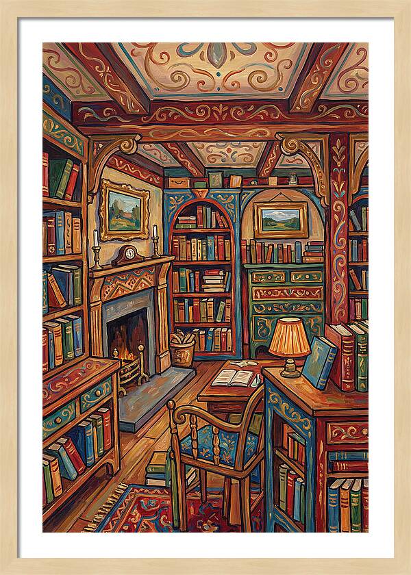 Historic Bookshop Interior