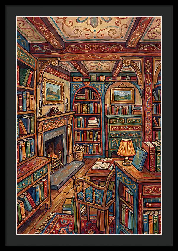 Historic Bookshop Interior