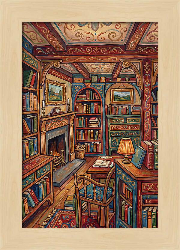 Historic Bookshop Interior