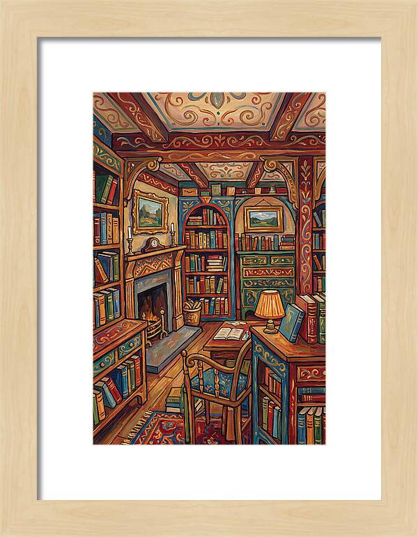 Historic Bookshop Interior