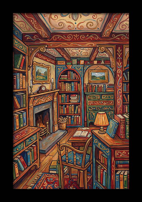 Historic Bookshop Interior