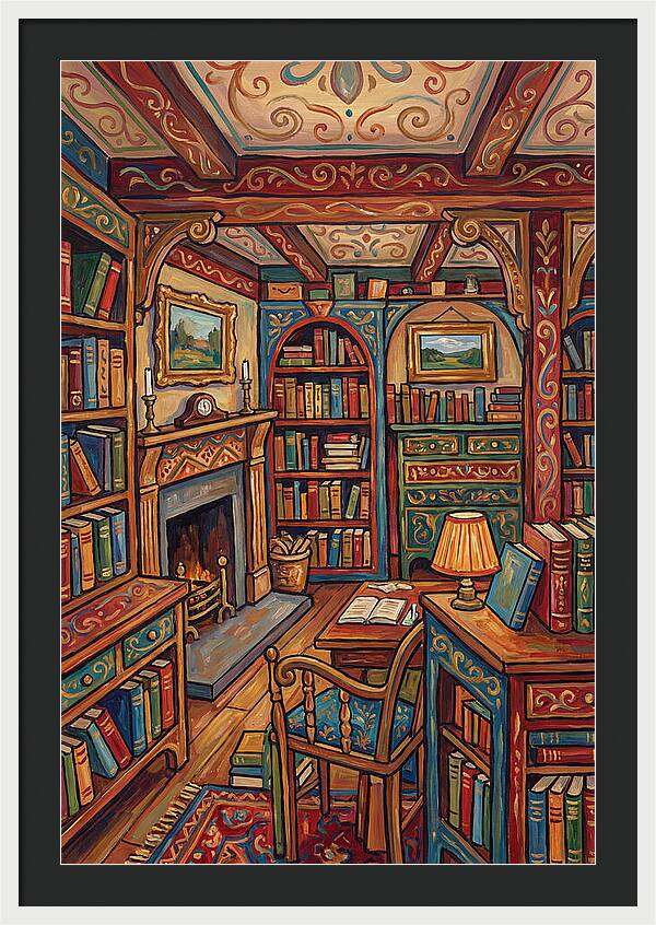 Historic Bookshop Interior