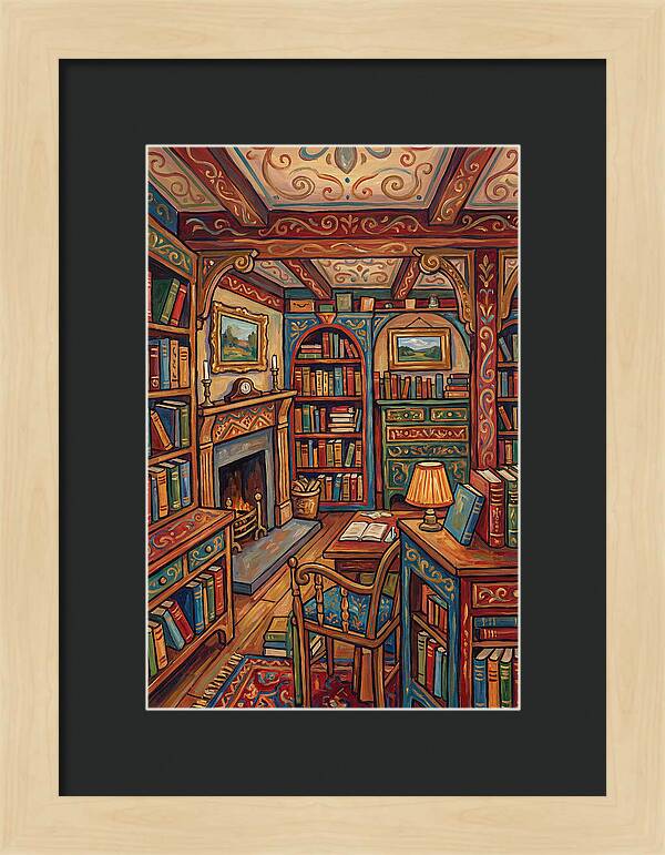 Historic Bookshop Interior