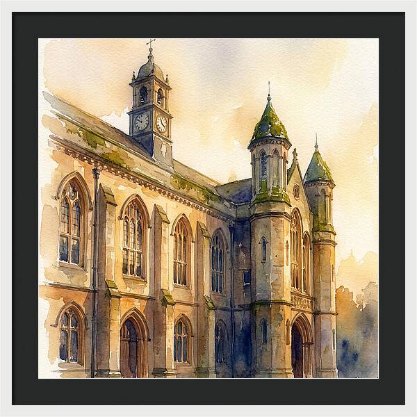 Historic Building At Dusk