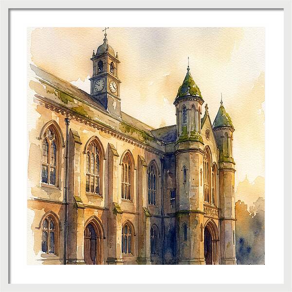Historic Building At Dusk