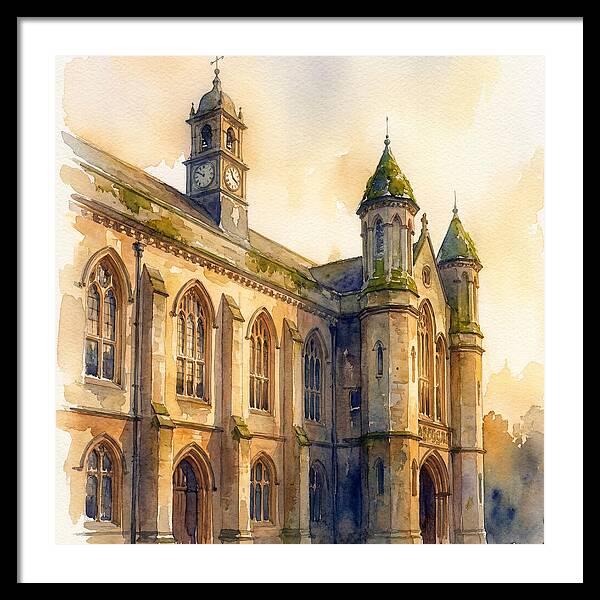 Historic Building At Dusk