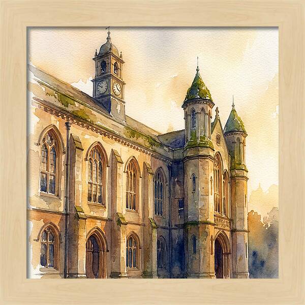 Historic Building At Dusk