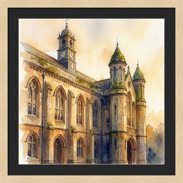 Historic Building At Dusk